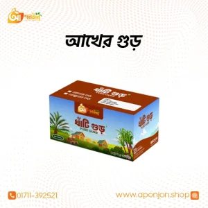 আখের গুড়( পাটালি+দানাদার )৪কেজি বক্স